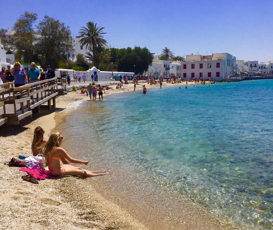 Pension Ageliki Kalogera Mykonos Town ภายนอก รูปภาพ