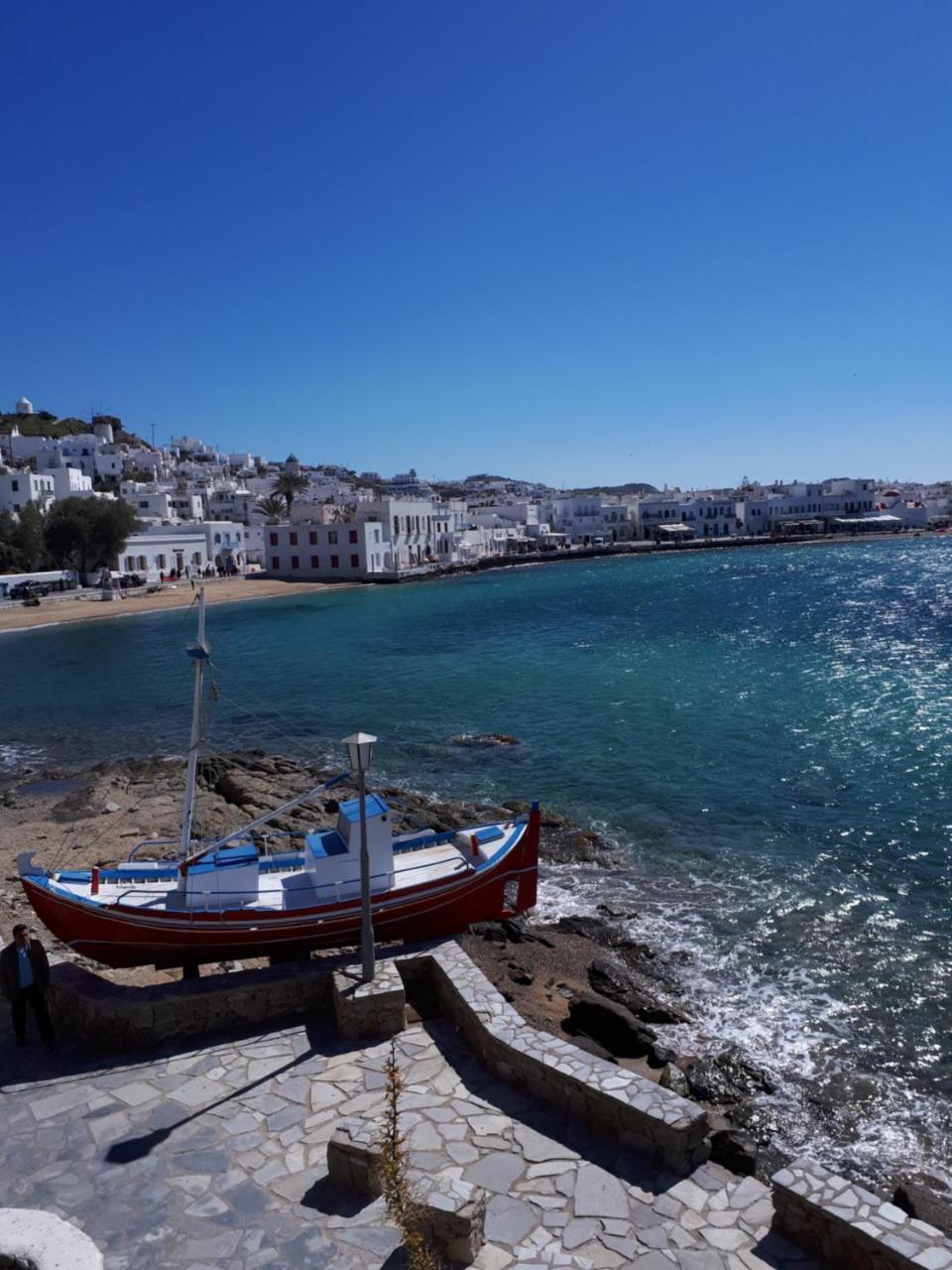Pension Ageliki Kalogera Mykonos Town ภายนอก รูปภาพ